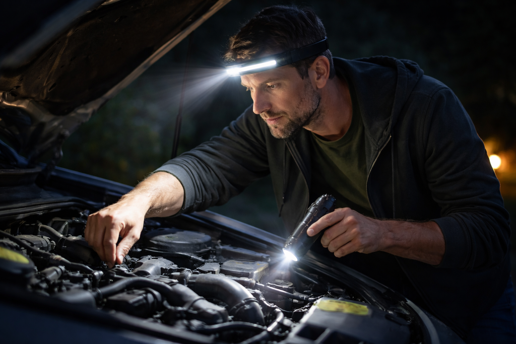 Pathfinder Rechargeable LED Headlamp